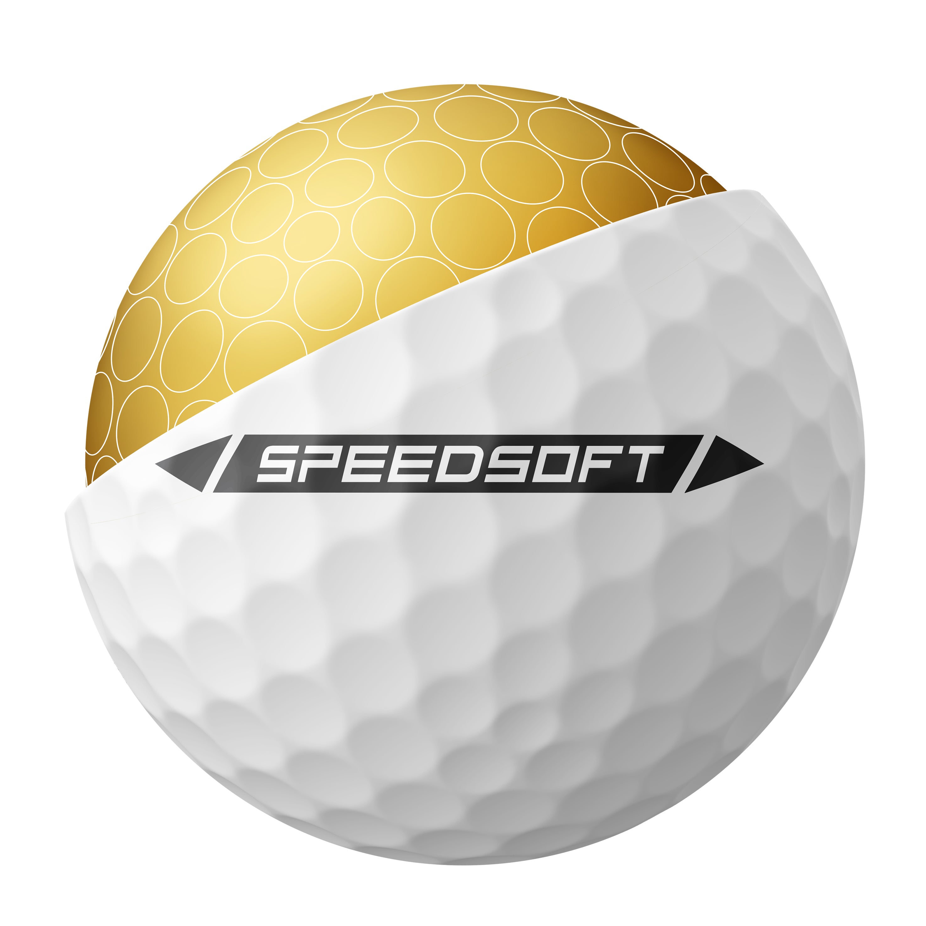 TaylorMade Speedsoft Golf Balls - White / Dozen